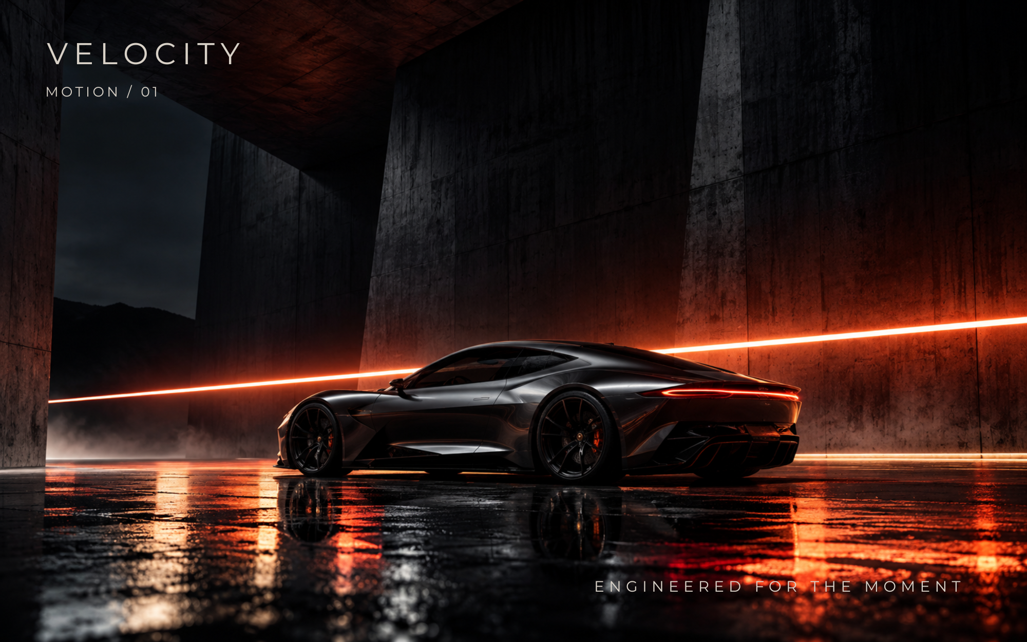 Velocity — engineered for the moment