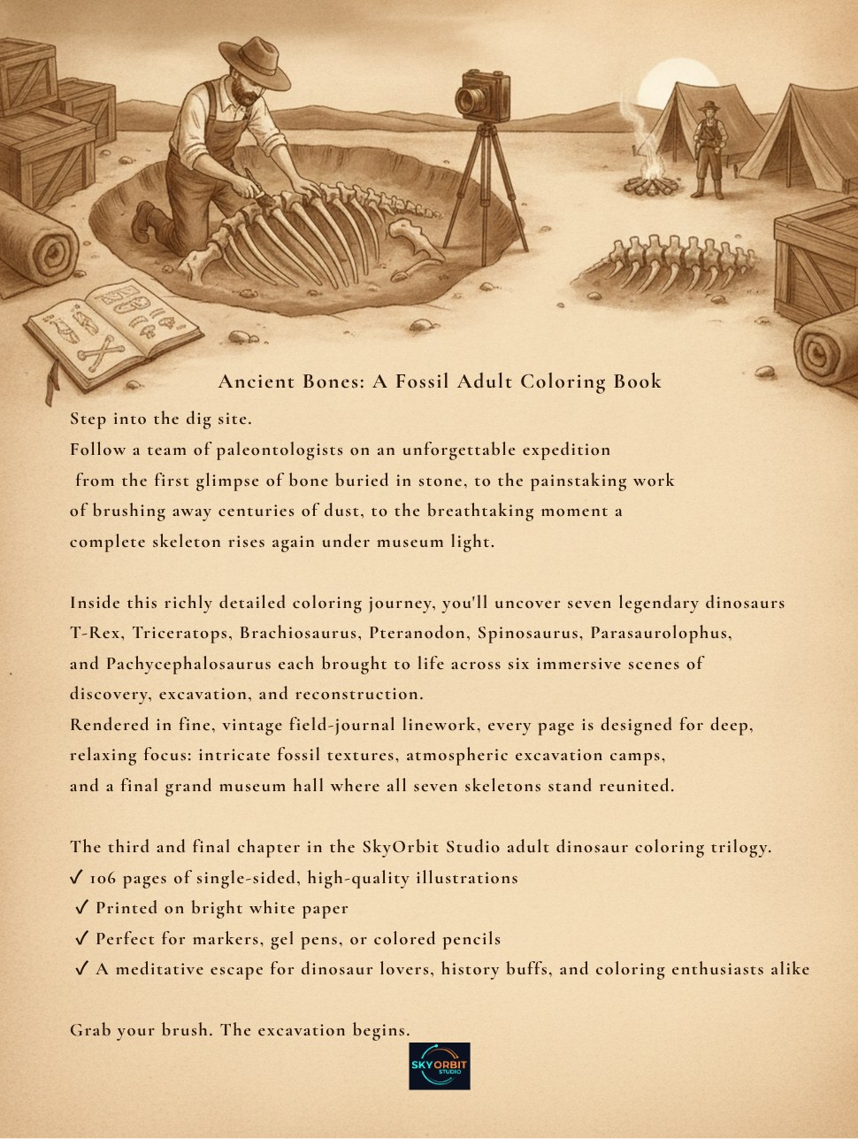 Ancient Bones back cover