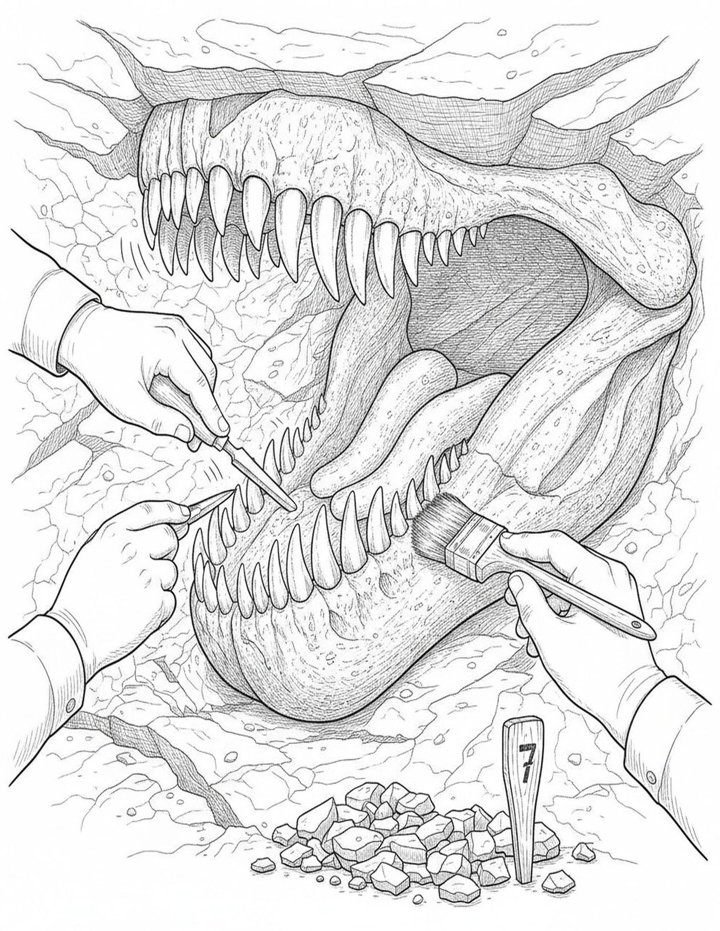 Ancient Bones — interior sample 2