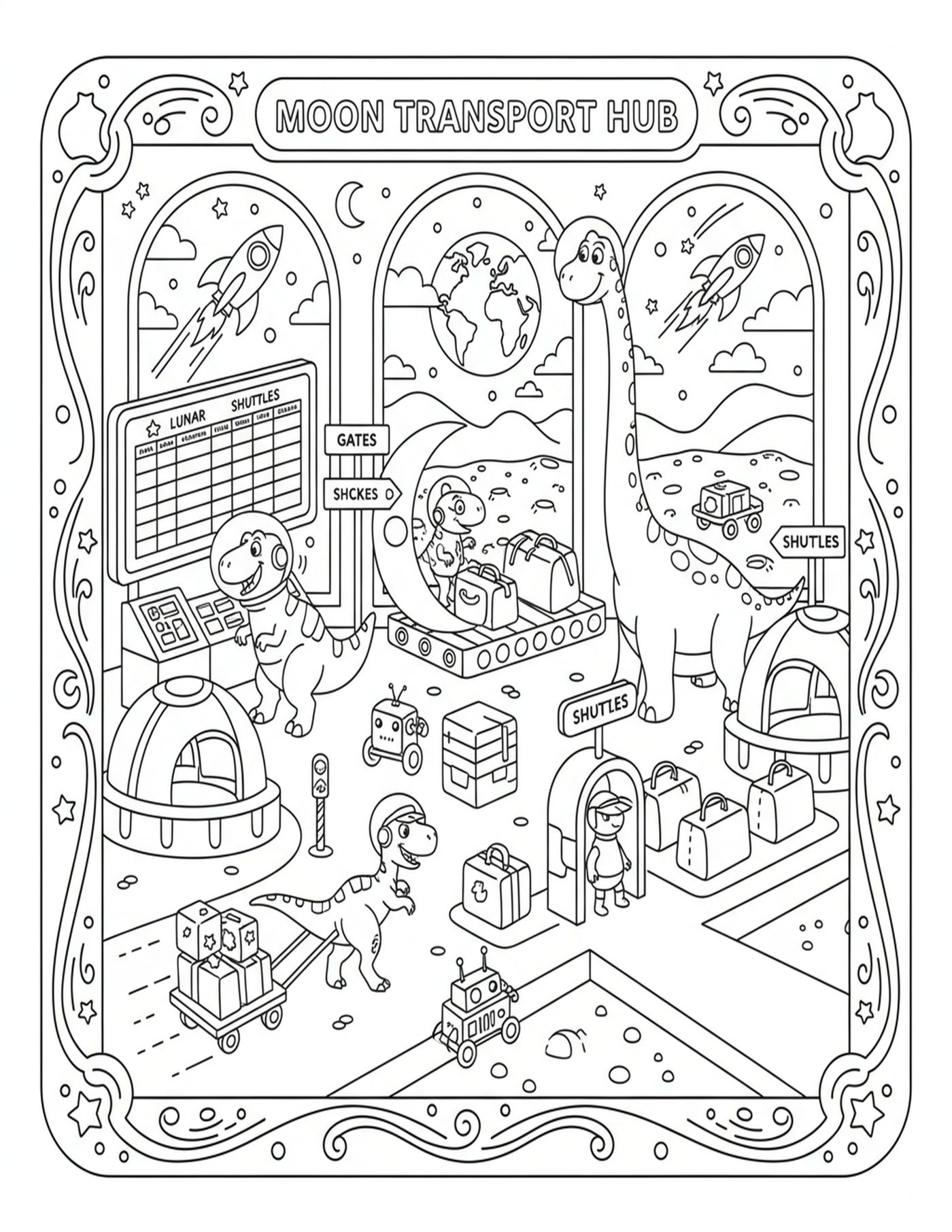 Moon Adventures — interior sample 3