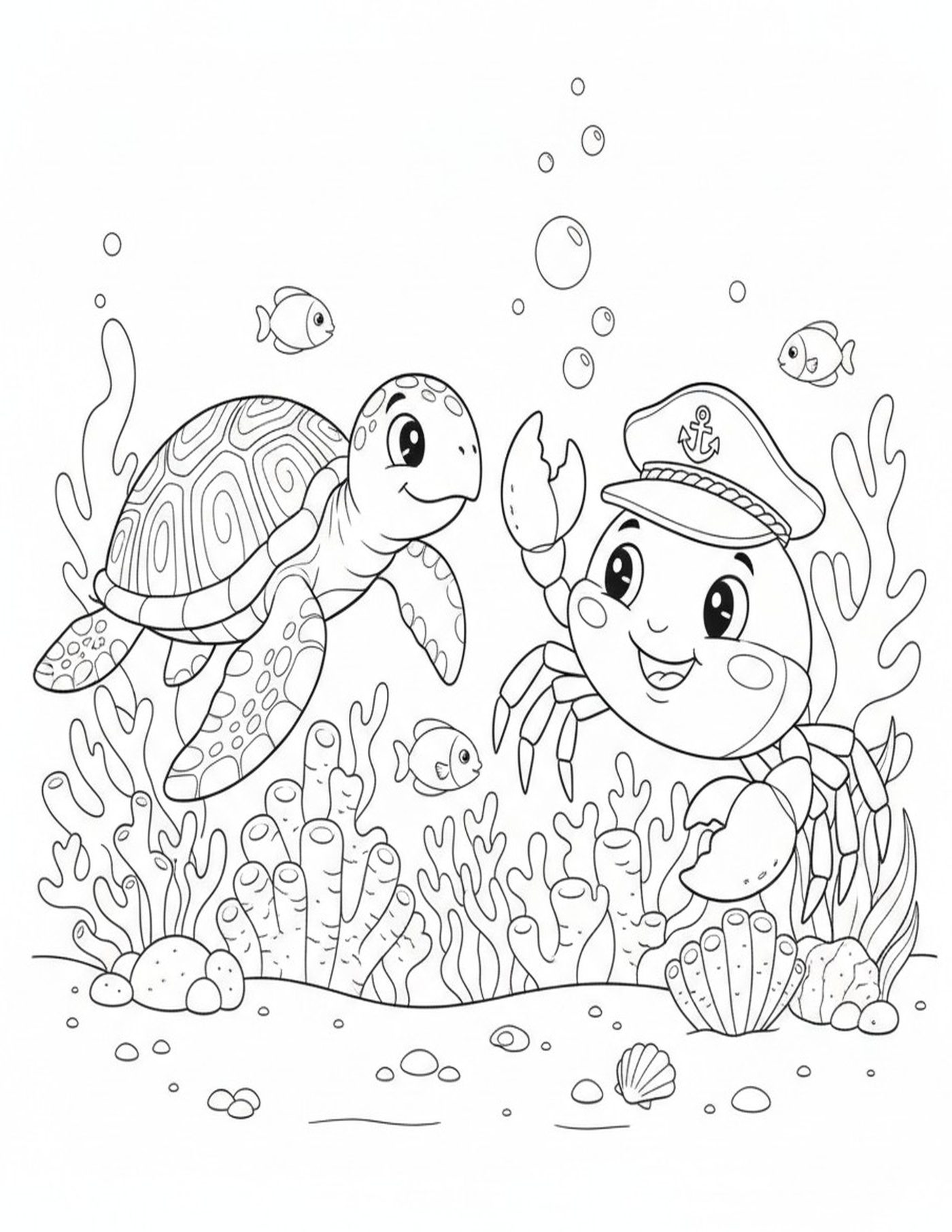 Captain Crab's Underwater Adventure — interior sample 1